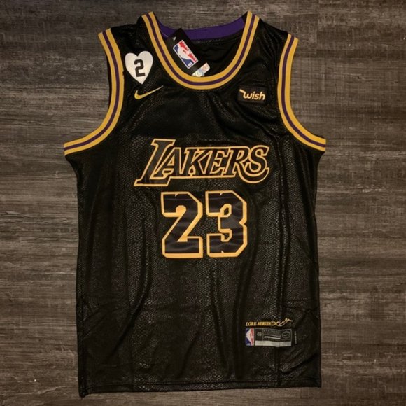 stitched lebron lakers jersey